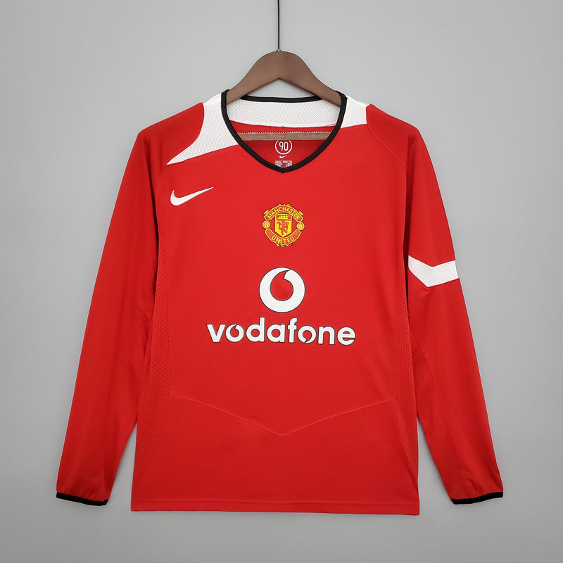 MANCHESTER UNITED I 04/05 HOMBRE (RETRO) MANGA LARGA 