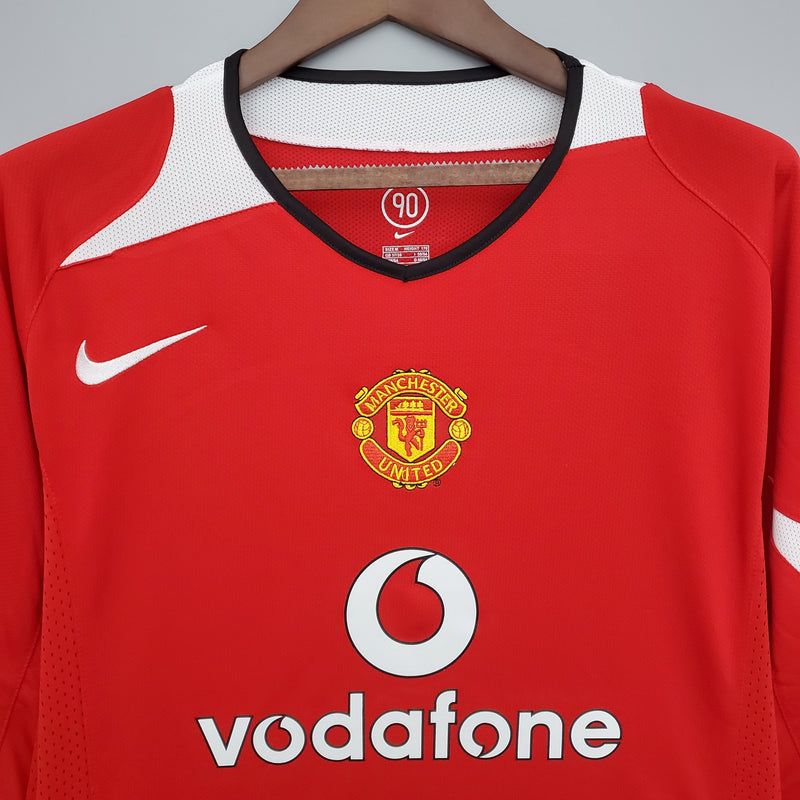 MANCHESTER UNITED I 04/05 HOMBRE (RETRO) MANGA LARGA 