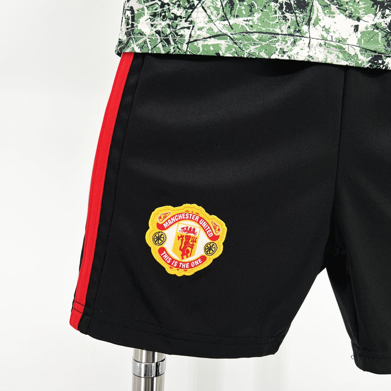 MANCHESTER UNITED EDICIÓN LIMITADA ADIDAS RETRO 24/25 CONJUNTO INFANTIL